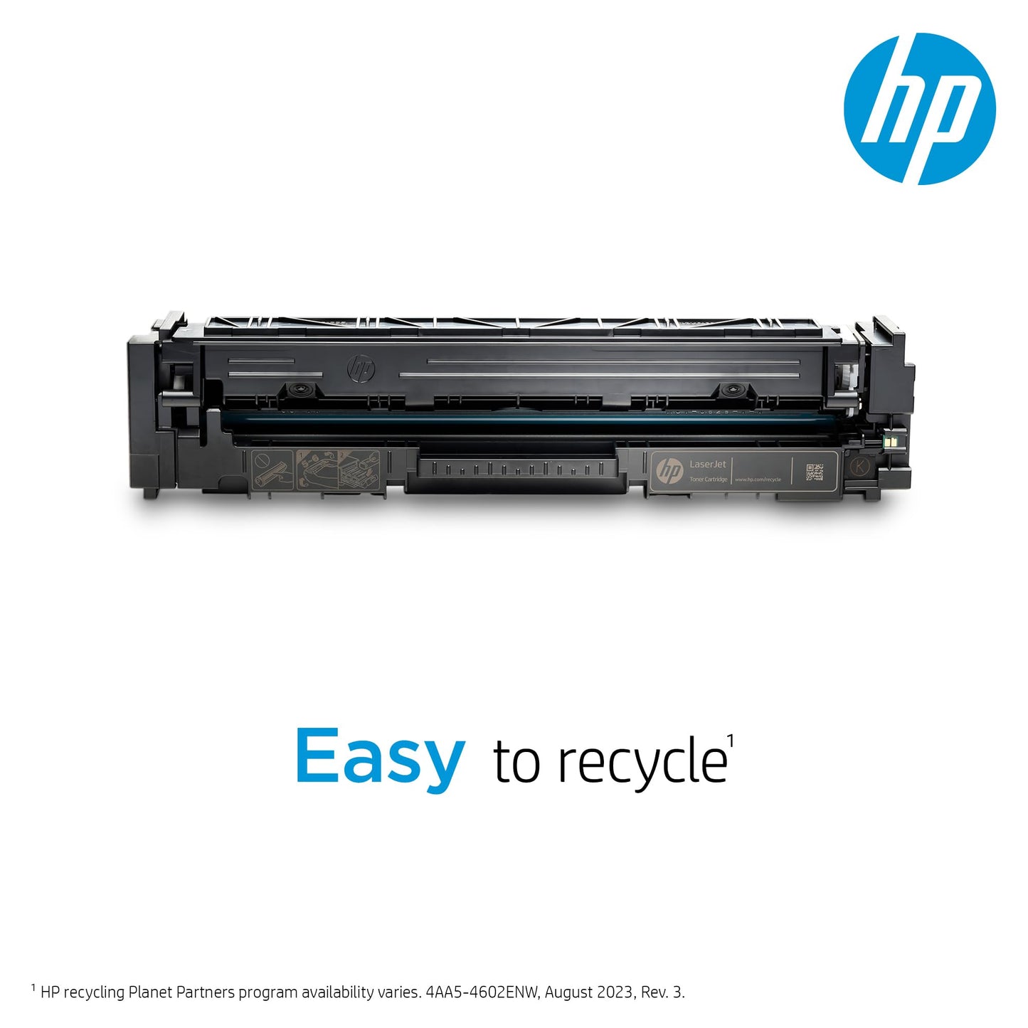HP 202A Black Toner Cartridge for HP Printers | Works with Color LaserJet Pro M254; Color LaserJet Pro MFP M281 Series | CF500A