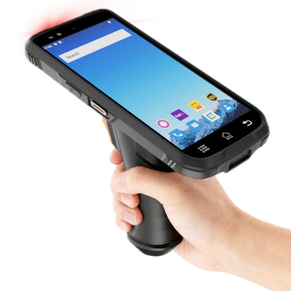 RAYOUNGTEK Rugged Android Barcode Scanner Handheld PDA Mobile Computer with Pistol Grip, 6.0" Display Octa-Core 2.0GHz 4GB+64GB Build-in Zebra SE4710 Engine, 4G LTE/WiFi Warehouse Inventory Scanner