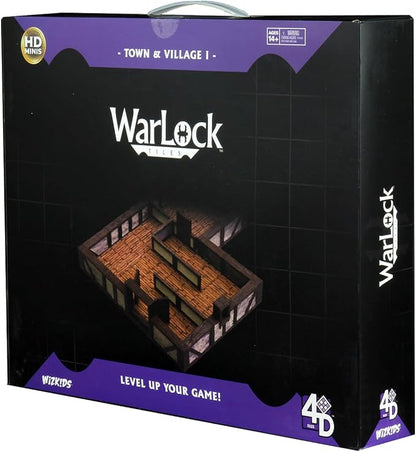 WizKids Warlock Tiles: Base Set – Town &amp Village