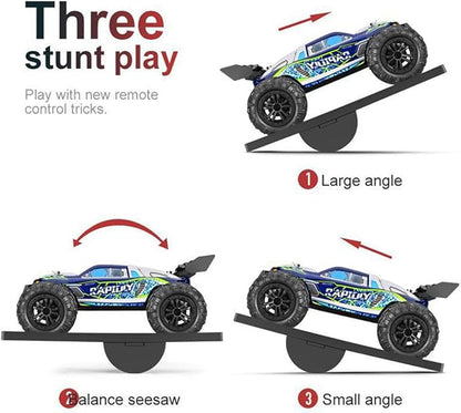 RC Car Jump Ramp Slope Takeoff Board RC Stunt Playset for 1/10 1/12 1/14 1/16 Short-Course Truck/Monster Truck/Drifting RC Car