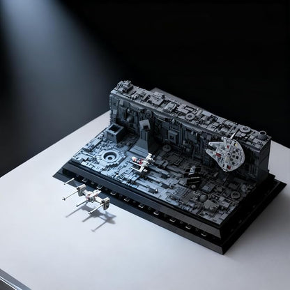 Micro Space War View Building Block SetCreative Activity Hobbies Display for Teens &amp AdultsMOC Dead Star Trench Battle Bricks Creative Hobby &amp Home Decor(3858 Piece)