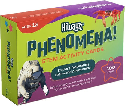 STEM Activity Cards Ages 12+ | 100 Cards for Classroom Activities | Over 150 Hours of Hands-On Science Exploration | Teacher Must-Haves