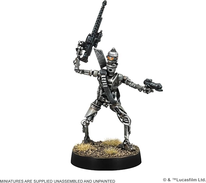 Asmodee Star Wars: Legion IG-Series Assassin Droids Expansion - Tabletop Miniatures Game Strategy Game for Kids and Adults Ages 14+ 2 Players 3 Hour Playtime