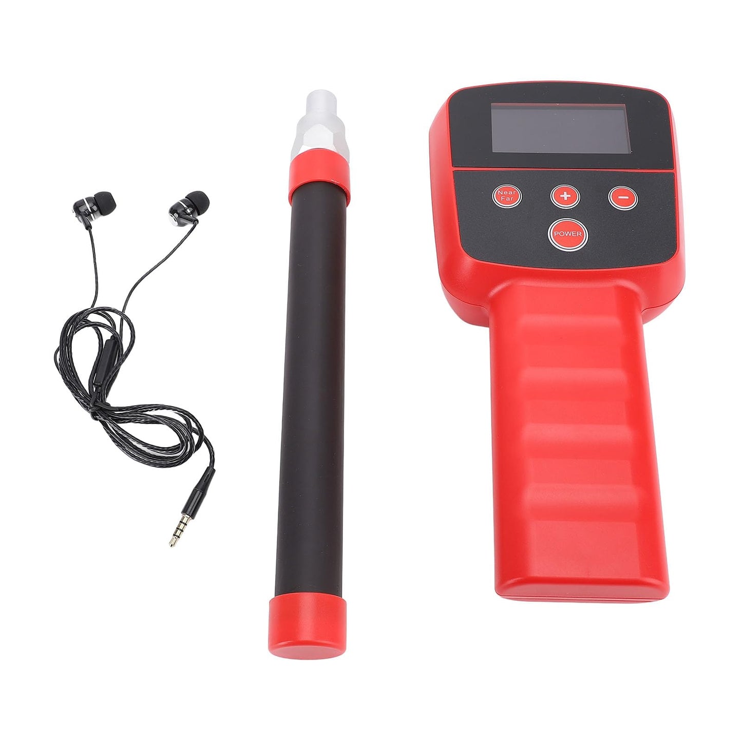 512Hz Underground Pipe Locator Water Portable LED Display Pipe Inspection Locator for Pipeline Blocking Clogging