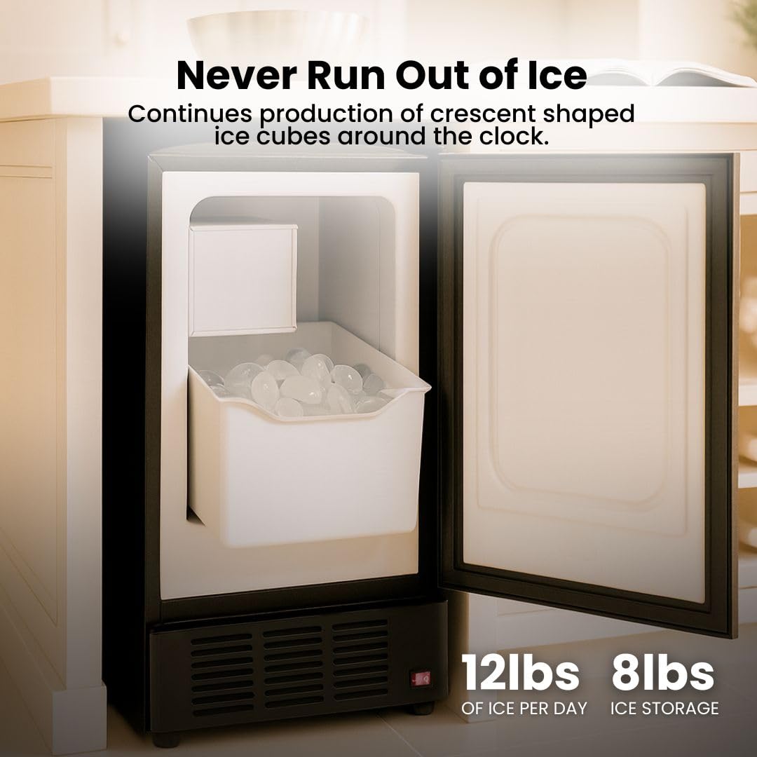Whynter UIM-155 Stainless Steel Built-In Ice Maker