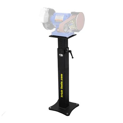 Trick-Tools Versa-Mount Adjustable Height Vise and Grinder Floor Pedestal, Made in the USA