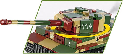 COBI Musee des Blindes Collection Pz.Kpfw. VI Tiger Ausf. E 2-in-1 Building Set 442 Pieces