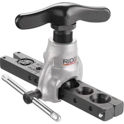 RIDGID 41162 377 Precision Non-Ratcheting Pipe Flaring Tool, Flaring Tool & 36117 403 Instrument Bender, 3/16-inch Tube Bender for Bends Up to 180 Degrees, Pipe Bender,Black/Silver,Small