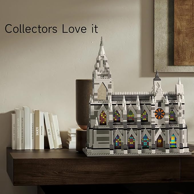 Cologne Cathedral Germany Micro Brick Building Set (3598 Pieces) – Landmark Model Educational Toy Gift for Kids and Adults