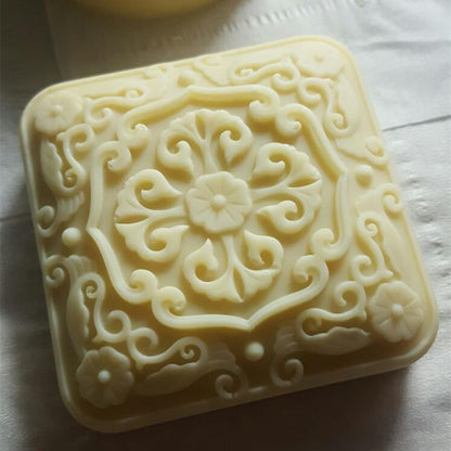 Flower Silicone Soap Molds Soap Molds for Soap Making Silicon Molds for Soaps DIY Craft Handmade Soap Candle Plaster Resin Mould (14182)