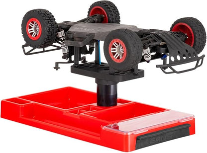 Ernst RC Car Stand and Workstation for RC Cars RC Aircraft Model Crawlers Monster Trucks Drones and Electric Boats