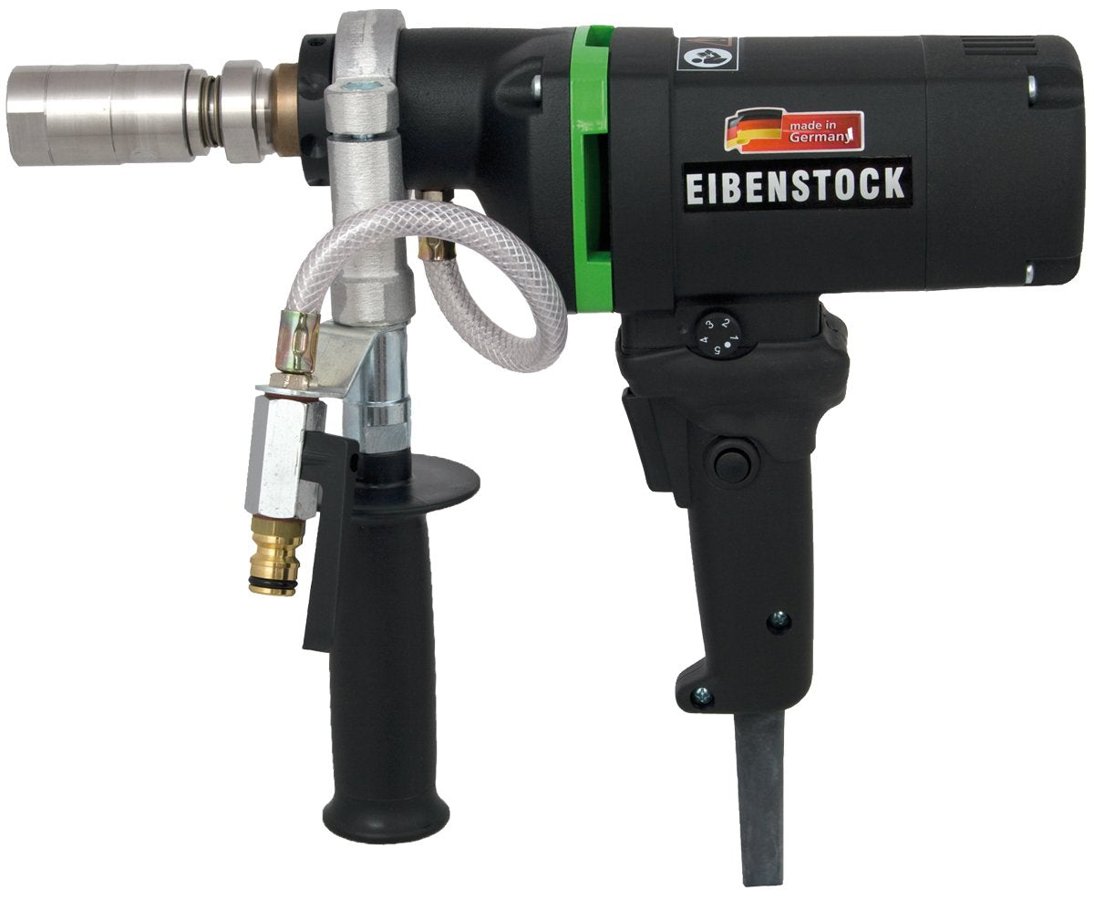 CS Unitec | END 1550 P | Diamond Wet Core Drill. 110 V. Up to 2-5/8" Dia. for Stone, Tiles, and Glass. Up to 1-1/2" Dia. for Concrete. - Made in Germany
