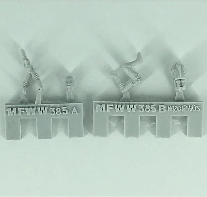 Modiphius Entertainment: Fallout: Miniatures - Zetans: Invaders from Beyond - 5 Resin Figures Appalachia Wave Unpainted &amp Unassembled Licensed