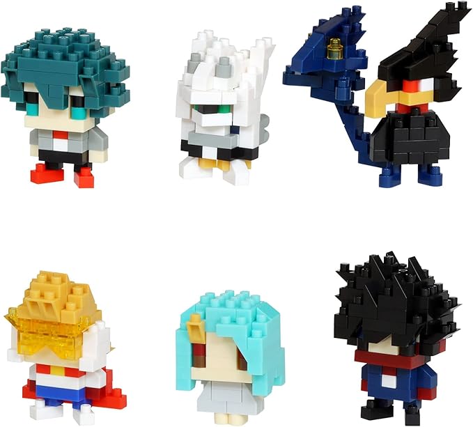 nanoblock - My Hero Academia - My Hero Academia Vol. 3 (Blind Box Complete Set) mininano Series Building Kit