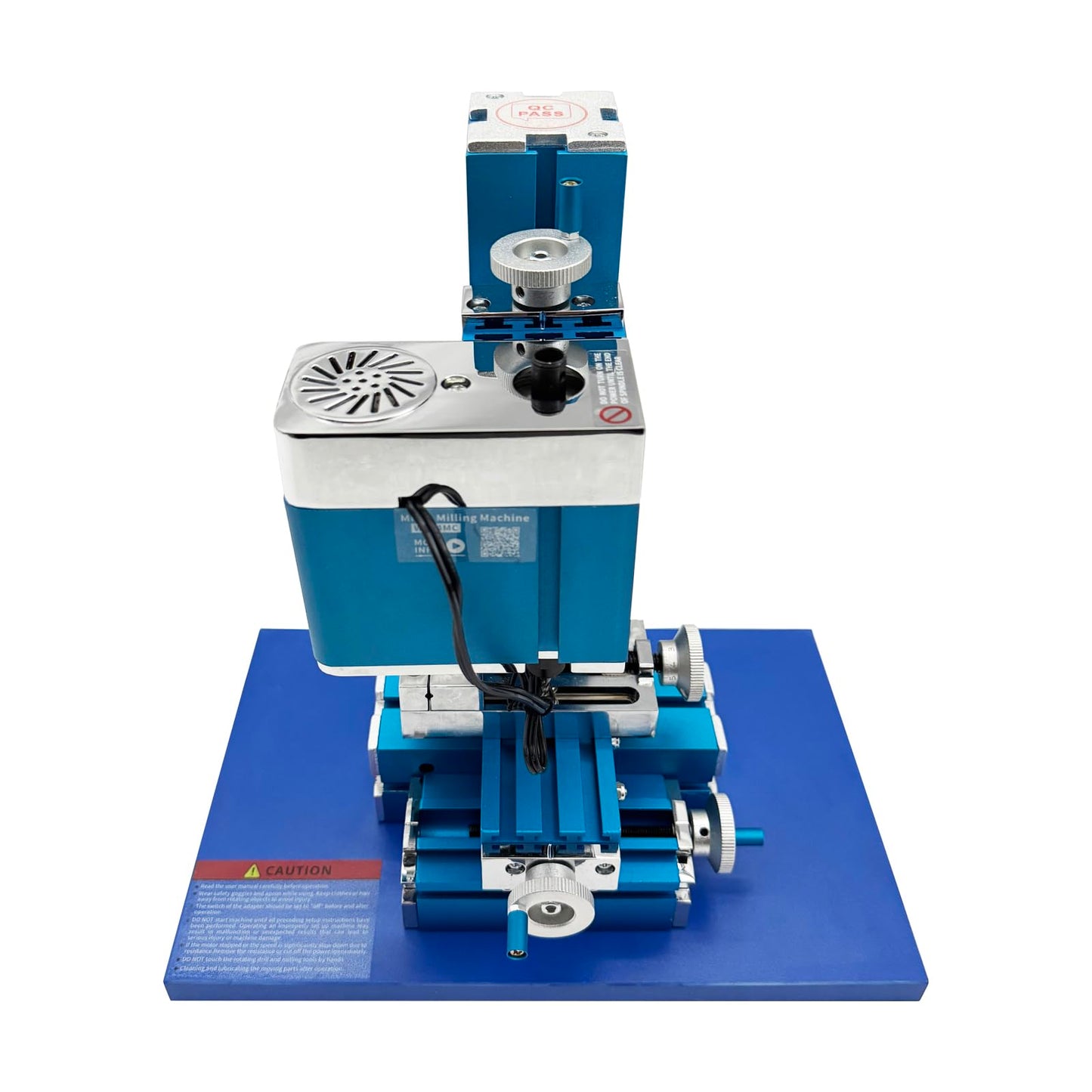 INTBUYING AC100V-240V Mini Meta Milling Machine 36W Small and Micro Drilling and Milling Machine for DIY and School