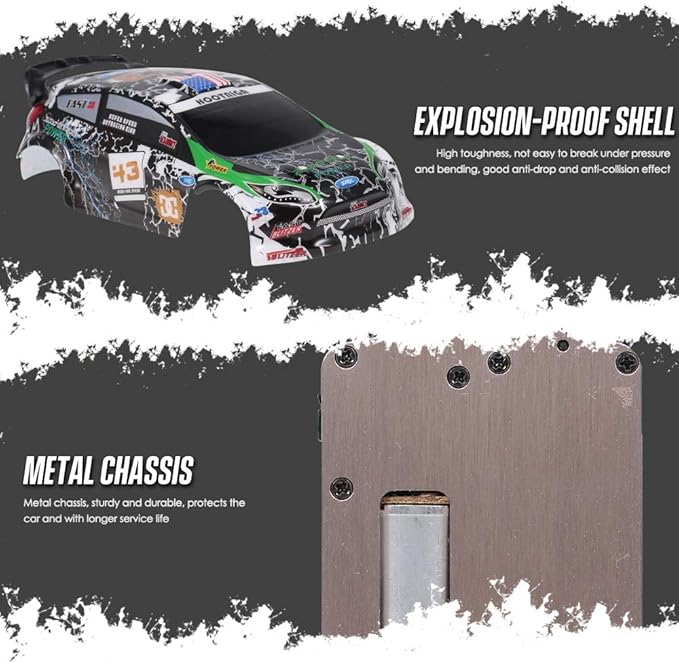 GoolRC WLtoys K989 RC Cars 1:28 Scale 2.4GHz Remote Control Car 4WD 30KM/H High Speed Racing Car RC Drift Cars for Adults