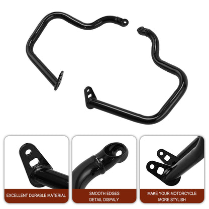 TiCoast Motorcycle Black Engine Guard Rear Highway Crash Bar for Indian Scout Bobber Classic Limited Scout Classic Limited 2025