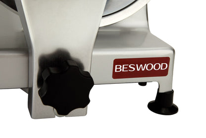 BESWOOD 10" Electric Deli Meat Slicer, Cheese Food Slicer with Premium Chromium-plated Steel Blade, for Commercial and for Home Use 240W, BESWOOD250