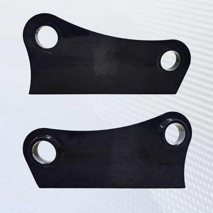 A Pair Bucket Attachment Ear Weld on 50mm 12“ C-C for Caterpillar Cat 307 308 309 Mini Excavator