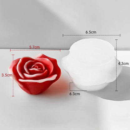 2 Pack Tulip Flower Mold - Succulent Flower - Silicone Resin Casting Molds for Candle & Resin & Soap Craft Supplies