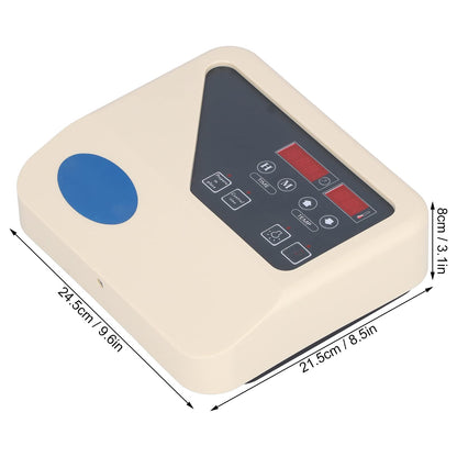 Fdit Sauna Stove Temperature Controller LCD Digital Display External Controller with Probe Wire for Dry Sauna Heater 220V Sauna Accessories(9-15KW Digital Display)
