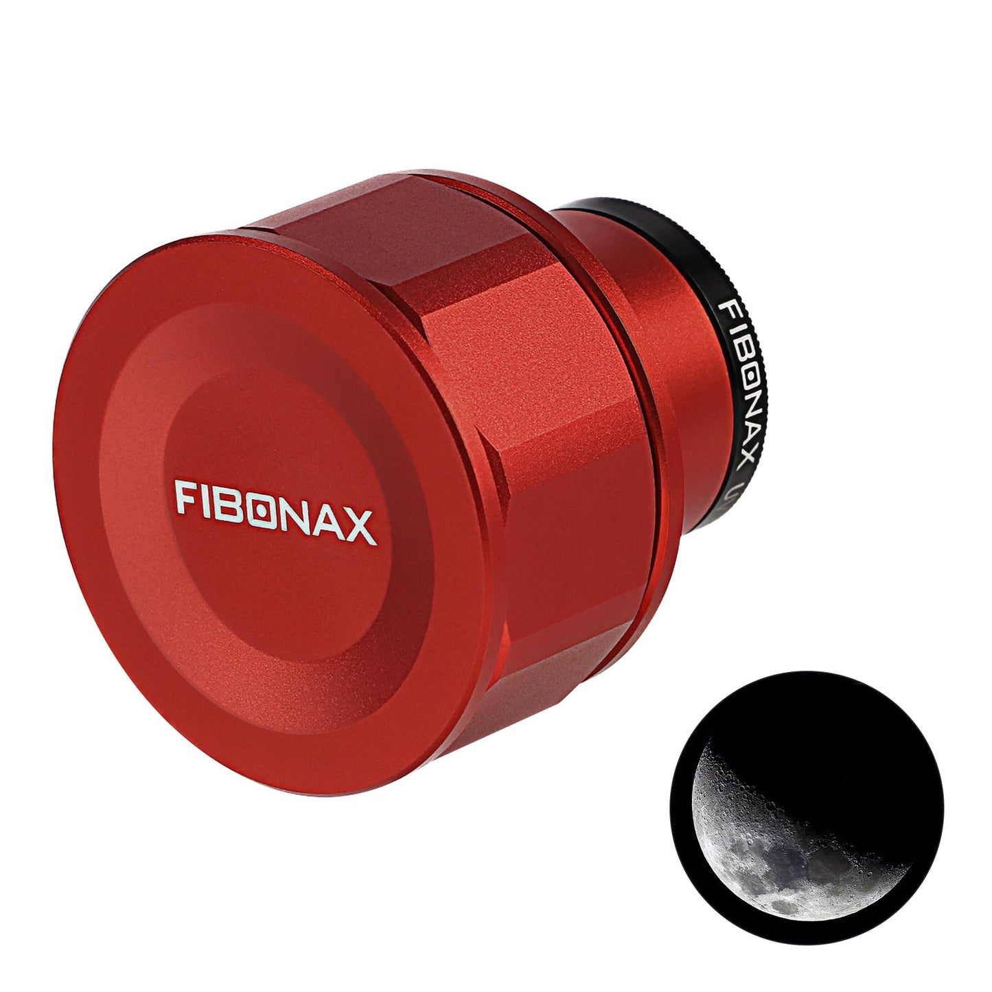 FIBONAX Telescope Camera 4K, 8MP USB Astronomy Camera, 1.25 Inch Electronic Eyepiece with Removable IR Cut Filter, ASCOM Driver Support, UVC Plug and Play for Lunar Planetary Imaging