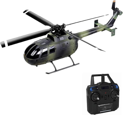 GoolRC C186 Remote Control Helicopter 4 CH Single Propeller Without Ailerons RC Helicopters with 6-axis Gyro Stabilization Altitude Hold RC Airplane Drone Toys for Teen Adults