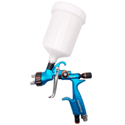 PORPHIS Paint Spray Gun PRD-627 VS Type with Split Nozzle 1.3mm Automotive Refinishing Spray Gun