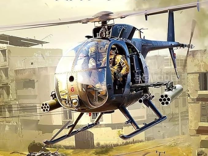 Kitty Hawk Model Assembled Aircraft Model Kit KH50003 American AH-6 J/MH-6J Little Bird Helicopter 1/35