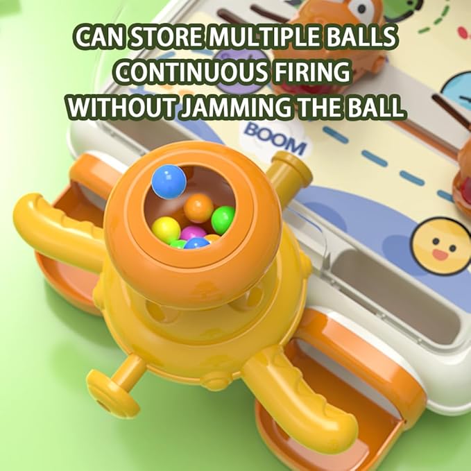 Dinosaur Crocodile Pinball Machine Board Kids Games Interactive Electronic Toys for Toddler Board Games Ages 3-5 Year Old Boy Birthday GiftBaby Toy for Early Learning (Green) ﻿