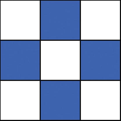 Bobby Fischer Tournament Roll Up Travel Chess Board - 20 inches - Mousepad Style with Blue Squares by WE Games