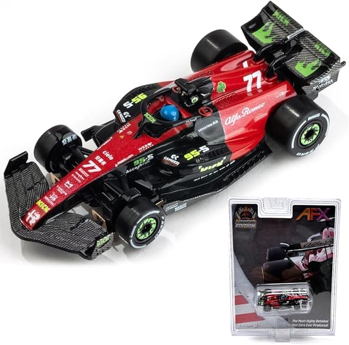 AFX 22081 Alfa Romeo F1 Spa Valtteri Bottas HO Slot Car Formula One