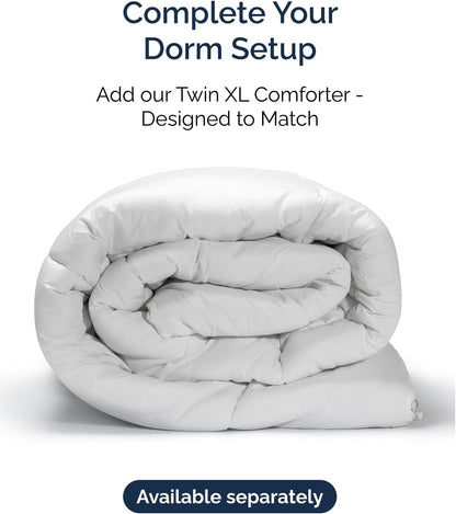 Skiennix Twin XL Sheet Set - Comfy Cooling 3-Piece Bedding - Deep Pocket, Wrinkle-Free - Light Lavender