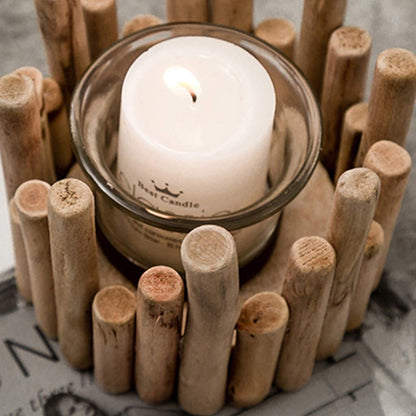 XILIN-1987 Candle Holderss Creative Candlestick Romantic Dinner Desktop Decoration Living Room Bedroom Decoration Candlestick Decorative Candlestick