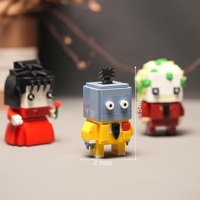 Horror Action Figure Toy Building Set Compatible with Lego for AdultsHalloween Decor Toy for Girls and Boys 12 Years Up 404 pcs
