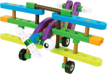 Thames &amp Kosmos Kids First Aircraft Engineer | STEM | 32 Page Full-Color Illustrated Storybook | Ages 3+ | Preschoolers &amp Kindergartners | Develop Fine Motor Skills | Parents' Choice Gold Awar
