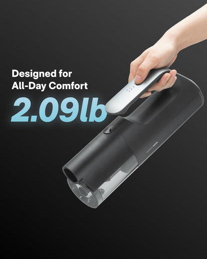 HOTO BlowVac™ Handheld Vacuum Cordless, Car Vacuum Cleaner with 23000Pa High Power, 3 Suction Modes, Electric Compressed Air Duster Blower for Car Interior, Home, Outdoor