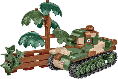 COBI Historical Collection World War II Renault R-35 Light Tank Building Set 93 Pieces