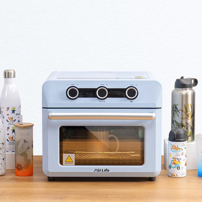 PYD Life Sublimation Oven Machine 25 L 120 V 1600 W Light Blue Convection Oven for Sublimation Blanks Mugs Tumblers Cups Water Bottles Bulk Printing