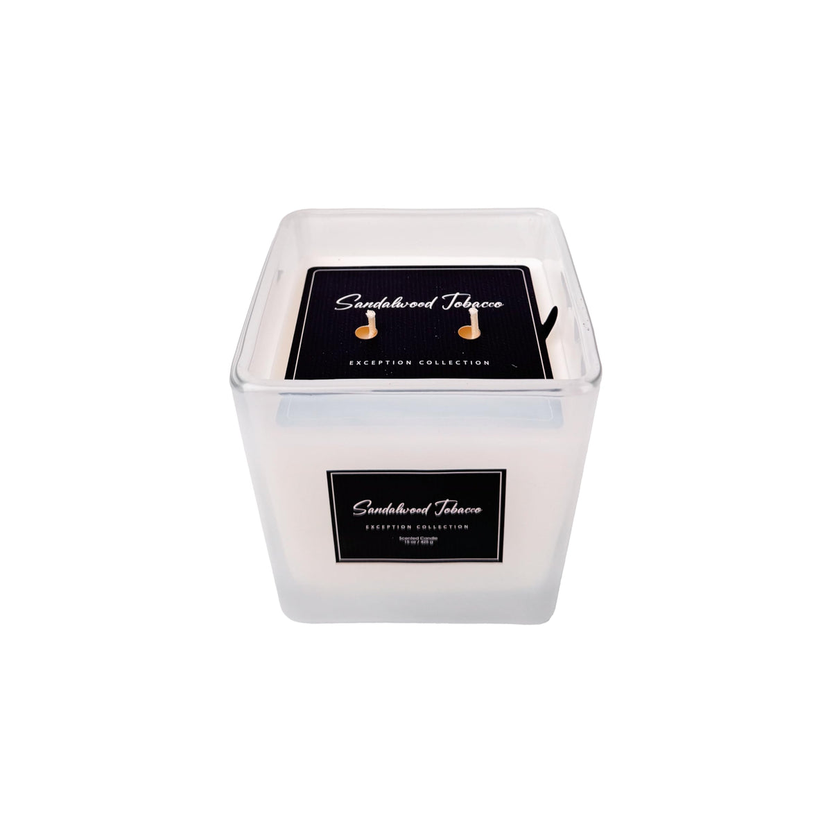 Signature Scented Candle 15oz – CW Studio Color Glass Jar — Hand-Poured Soy & Paraffin Wax – Clean Burn, Smokeless, Up to 30 Hours, Home Decor & Gift Giving