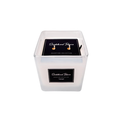 Signature Scented Candle 15oz – CW Studio Color Glass Jar — Hand-Poured Soy & Paraffin Wax – Clean Burn, Smokeless, Up to 30 Hours, Home Decor & Gift Giving