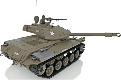 Heng Long US in Stock RTR RC Tank 2.4Ghz 1/16 Scale 7.0 Plastic Walker Bulldog IR Combat Model 3839 with Lifting Barrel Sound Light Smoking Generator 340 Rotating Turret Airsoft
