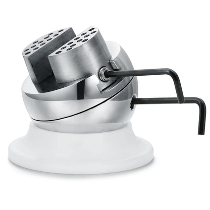 ZQ-1 Jewelry Microscope with 3in Ball Vise (White)