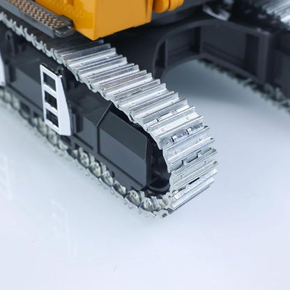TOUCAN RC HOBBY 1/50 RC Excavator K970 Construction Vehicle Remote Control Electric Lifting Digger Bucket Tracks Light Sound RTR Battery for Adult