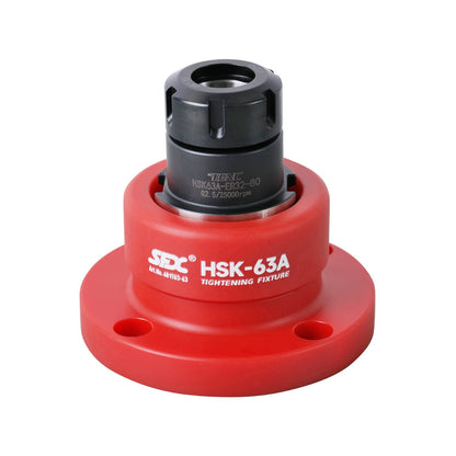 SFX HSK100 Tool Holder Tightening Fixture for Universal CNC Equipment, Hard Anodized suitable for HSK100A and HSK100C Tool Holder