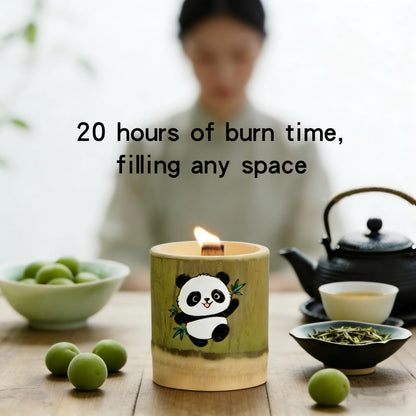 WJeffloom Premium Scented Soy Wax Candles Set - Long-Lasting Aromatherapy with Plum Fruit Fragrance for Home Bedroom Bathroom Decor & Gifts