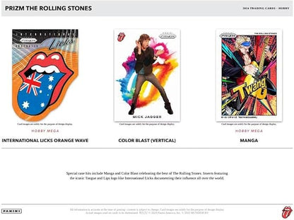 2024 Panini Prizm Rolling Stones Hobby Mega Box