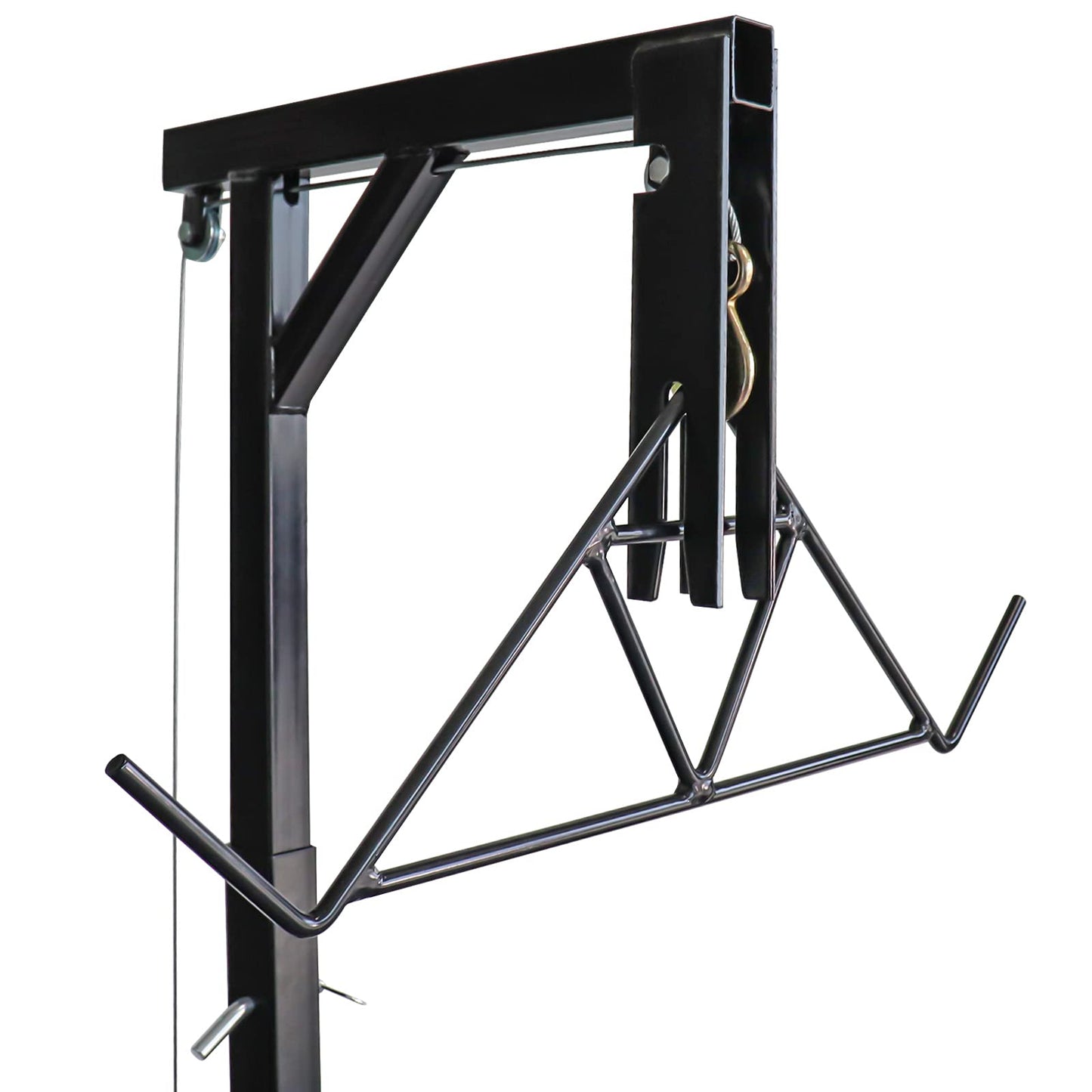 Highwild Truck Hitch Game Hoist & Gambrel - 500lbs with 360 Degree Swivel - Complete Hoist Kit (Included Winch/Gambrel)