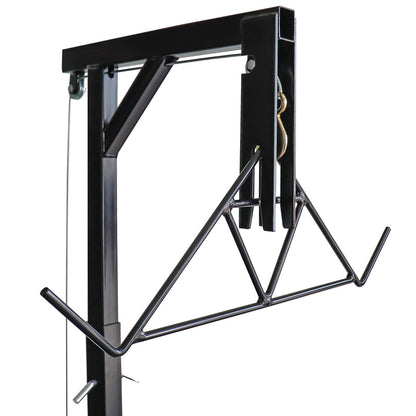 Highwild Truck Hitch Game Hoist & Gambrel - 500lbs with 360 Degree Swivel - Complete Hoist Kit (Included Winch/Gambrel)