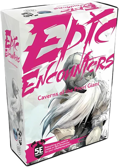 Steamforged Games Epic Encounters Caverns of The Frost Giant and Halls of The Orc King Bundle (2 Items)